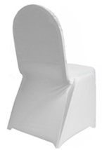 Fitted Chair Cover White